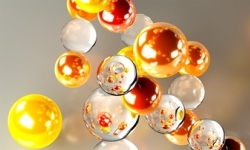 Фартук "Оранжевые пузырики" 600*3000*1,5мм