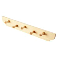 Вешалка из вагонки (5 крючков)