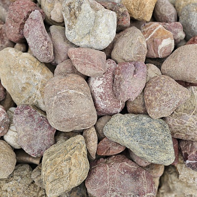 Булыжник "яшма" в ассортименте