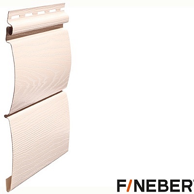 Сайдинг FineBer BlockHouse Сакура 3,66х0,232 (12шт/уп)