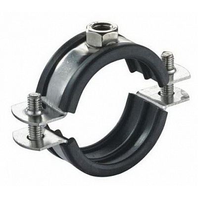 Хомут метал. с гайкой 3/8 (16-20)