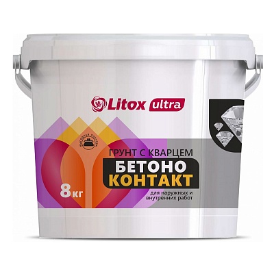 Грунтовка Betonokontakt 8 кг "Литокс"