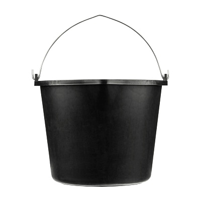 <81434> Ведро строительное пластмассовое, 12 л, Россия/Сибртек