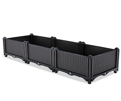 Ящик посадочный 120*40*52, пластиковый, "3 в 1"