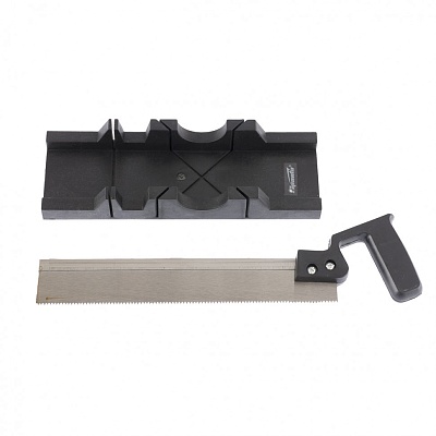 <225305> Стусло, 300*65 мм, пластмассовое + пила, 300 мм/Spa