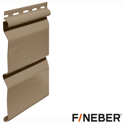 Сайдинг FineBer Standart Сандал 3,66х0,205 (16шт/уп)