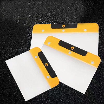 Скребок для шпаклевки из нерж. стали, 6"