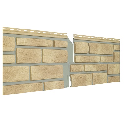 Сайдинг (ПВХ) "Стоун-Хаус" 1,95*0,29 таганай речной (ЮП)