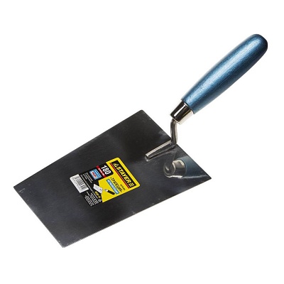 <0830-18> Кельма STAYER "PROFI", "трапеция", нержавеющее полотно, деревянная рукоятка, 180мм