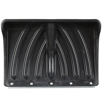 Лопата снег. пласт 31,5*44см б/чер.D36мм. КРЕПЫШ 168504