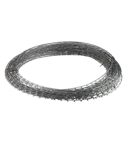 Спиральный барьер безопасности "Егоза" оц.Ф-500, диаметр 10м*50см, 43витка