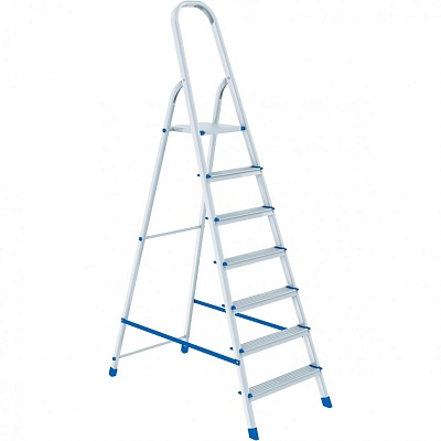 <97717> Стремянка 7-ступ алюм. СИБРТЕХ