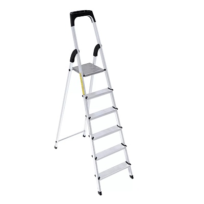 2106 Стремянка алюминиевая 6 ст, Sarayli