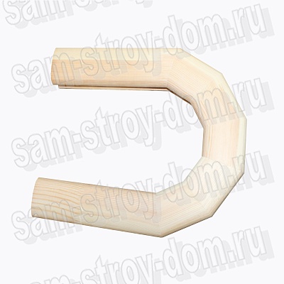 ПОВОРОТ ПОРУЧНЯ 47Х67 ММ (180)