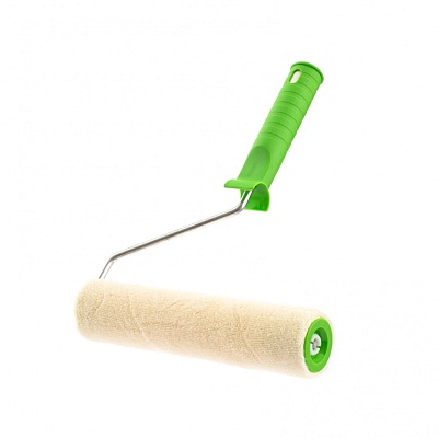 <80135>Валик " ВЕЛЮР " с ручкой, 240мм, ворс 2 мм, D - 36 мм