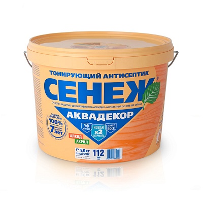 СЕНЕЖ АКВАДЕКОР - 9 КГ (Х2-112 ДУБ)