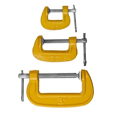 <3212-H3_z03> Набор струбцин тин G 25-50-75мм, STAYER