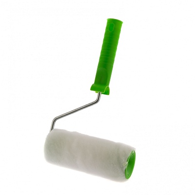 <80112>Валик из иск.меха с ручкой,150мм,в.15мм,D-48мм.