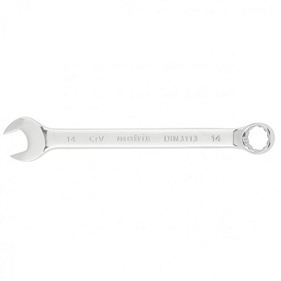 <15158> Ключ комб. 14мм "MATRIX" CR-V зеркальная полировка