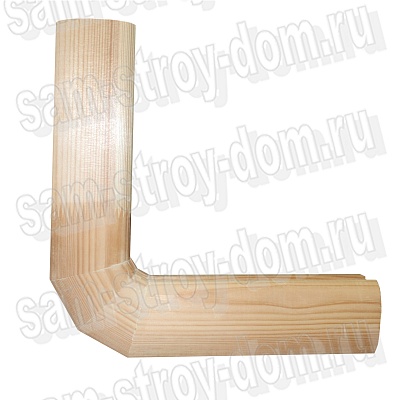 ПОВОРОТ ПОРУЧНЯ 47Х67 ММ