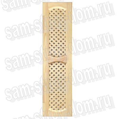 МЕБЕЛЬНЫЙ ФАСАД "РЕШЕТЧАТЫЙ" 18Х296Х1200 ММ