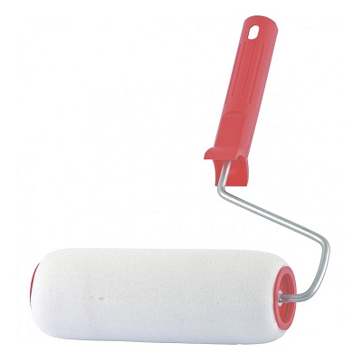 <80144>Валик "ПОРОЛОН" в сборе 250 мм, d - 48 мм, d ручки - 6 мм