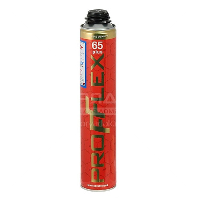 МОНТАЖНАЯ ПЕНА PROFFLEX PROF-65 850 МЛ Red Plus ЗИМА