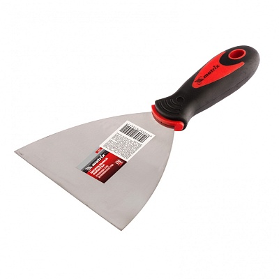 <85512> Шпатель лопатка из нерж. стали, 120 мм, 2-комп. ручк
