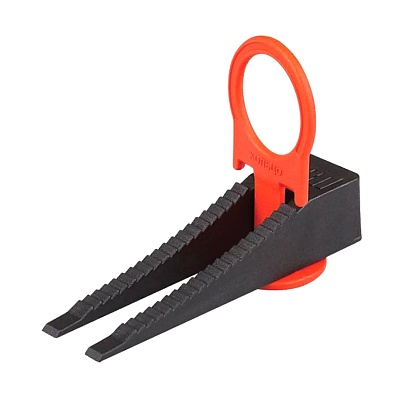 Набор Зажим СВП Кольцо (1,5 мм) 50 шт. оранж.+ Клин СВП 50 шт. черн