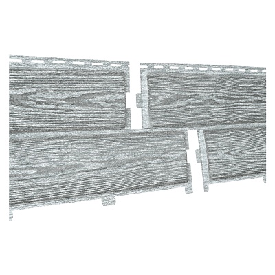 Фасадная панель (ПВХ) "Hokla" 2,0*0,25 Винтаж пепел  (ЮП)