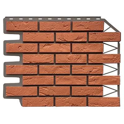 Фасайдинг Баварский кирпич терракотовый 665*570 (FB)