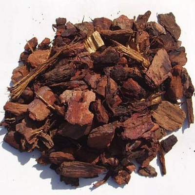 Кора сибирской лиственницы фракция 6-15 см (60 литров)