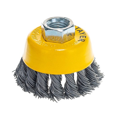 <35128-080> Чашечная щетка, 80 мм, резьба М14, для УШИ, Professional/ STAYER