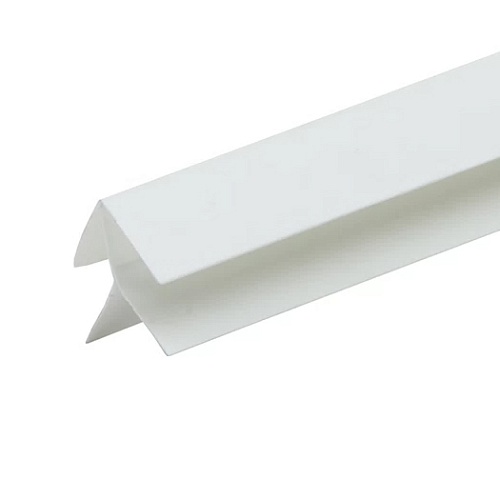 Наружний угол ПВХ белый 10ммх3м (24шт/уп) СП