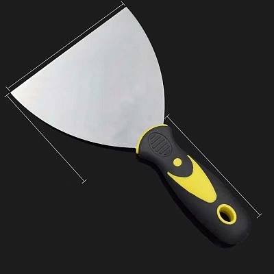 Шпатель из нерж. стали, 5", комбенир. ручка