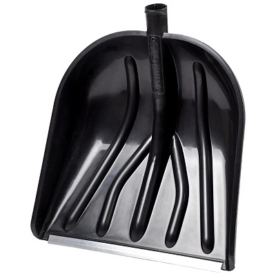 Лопата снег. пласт 41*46см б/чер.Цикл, Купец 168503