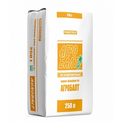 Агробалт-Н торф верховой нейтрализованный 250л(рН=5,5-6,5) фр. 0-20 (оранжевый)