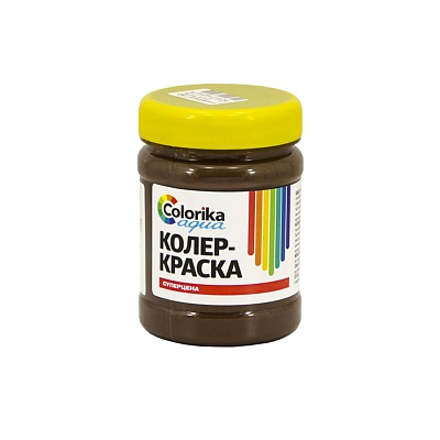 Колер-краска Colorika Aqua шоколадная 0,3 кг