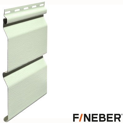 Сайдинг FineBer Дачный Алое 3,05х0,205 (18шт/уп)