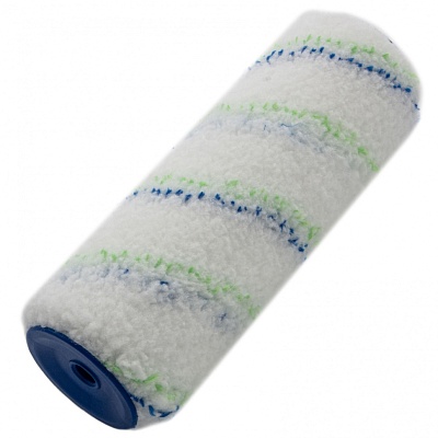 <80190>Валик сменный "ВОДНЫЕ КРАСКИ ", 180мм, ворс 12 мм, D - 48 мм, D ручки-6 мм, полиэстер/СИБРТЕХ