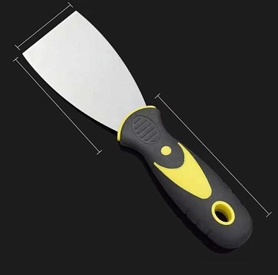 Шпатель из нерж. стали, 2", комбенир. ручка