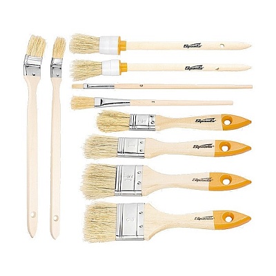 <841155> Набор кистей, 10 шт 