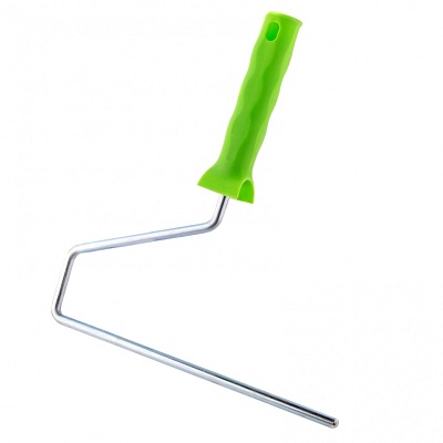 <80189>Ручка для валиков 250мм, D ручки-8 мм, оцинкованная/СИБРТЕХ