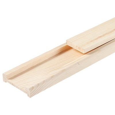 ДЕРЕВЯННАЯ НАКЛАДКА ТЕТЕВЫ 50/60 4000 ММ