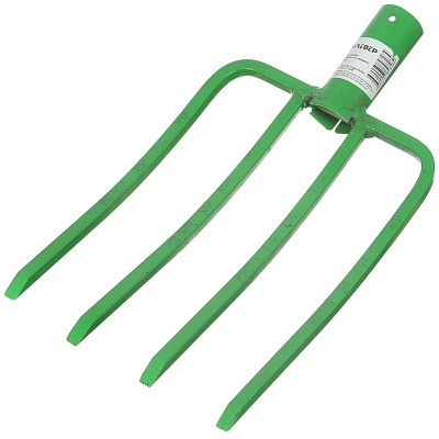 Вилы 4-рогие сад-огород сварные 10*10 мм сталь 3 мм б/чер. 260384