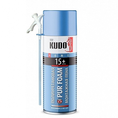МОНТАЖНАЯ ПЕНА KUDO HOME 15+ БЫТОВАЯ