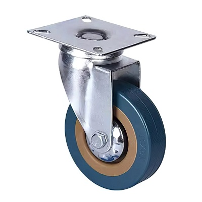 Колесо серая резина поворотное 50мм (SCG25) 3053050