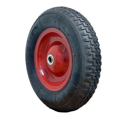 Колесо симметр. металл. ступицей 380мм (20мм) (4.80-8/4.00-8), пневматическое PR3000(20)