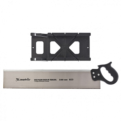 <22540> Стусло "Matrix" 500мм пластик+пила