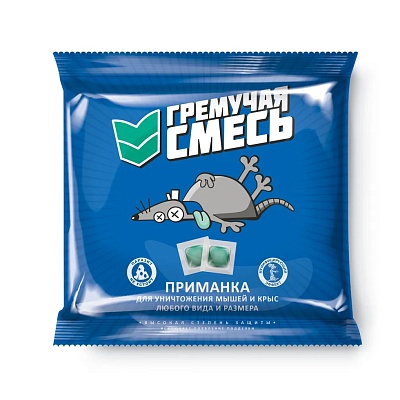 Тесто брикет 200г Гремучая Смесь Стандарт с мумифиц.эффектом